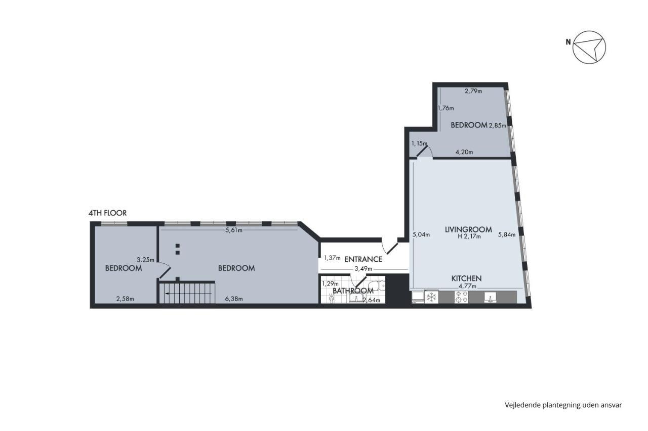Sanders Regent - Smart Two-Bedroom Apartment Near Central Square Kopenhaga Zewnętrze zdjęcie